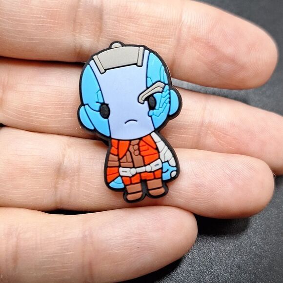 Nebula Guardians of the galaxy jibbit croc shoe charm - Picture 1 of 2